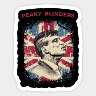 Vintage Distressed Thomas Shelby Sticker